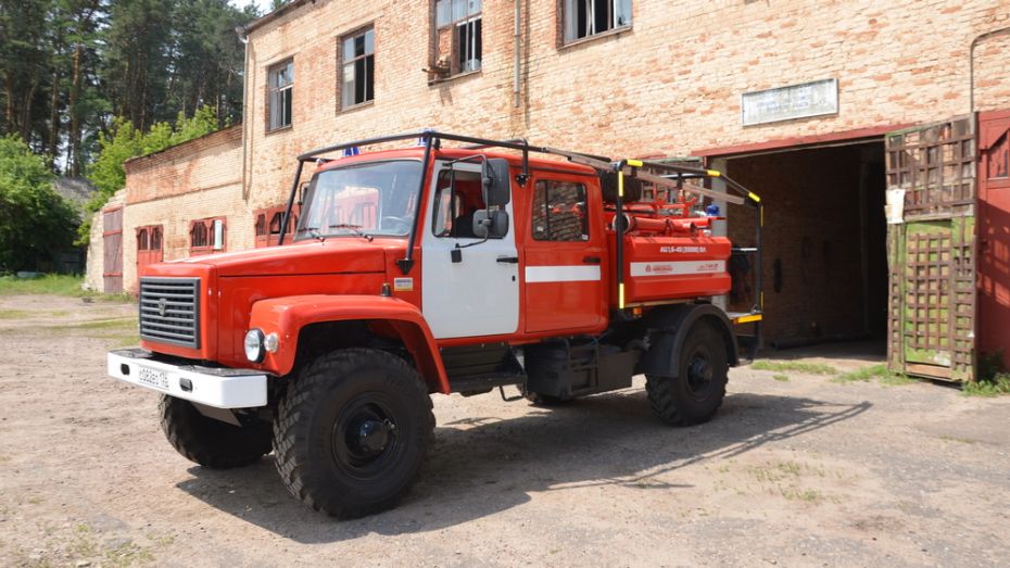 Новый автомобиль получила Павловская лесопожарная станция