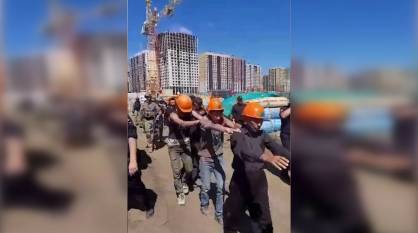 В Воронеже на стройках задержали 69 мигрантов: видео