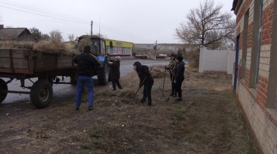 Около 2,5 тыс богучарцев приняли участие в районном субботнике