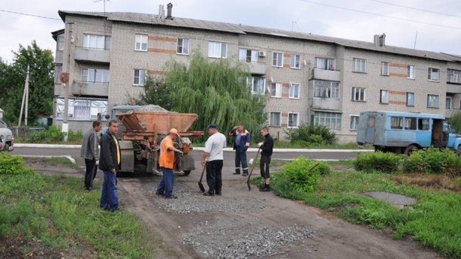 В Воронеже начали благоустройство дворов