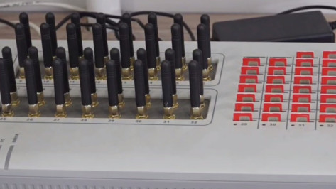 В Воронеже пресечена деятельность узла связи, используемого мошенниками