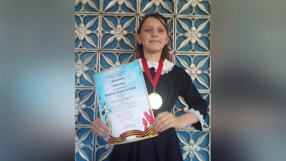 Хохольские школьники завоевали 2 Гран-при на международном конкурсе «Весна Победы»