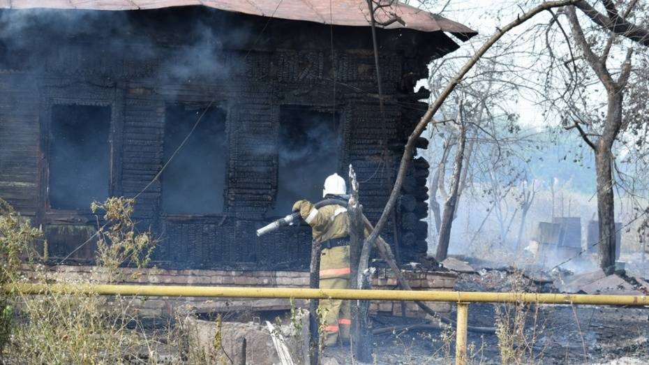 В Воронежской области при пожаре в жилом доме погибли 2 пенсионера