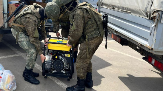 Гуманитарную помощь бойцам СВО передали из Острогожского района