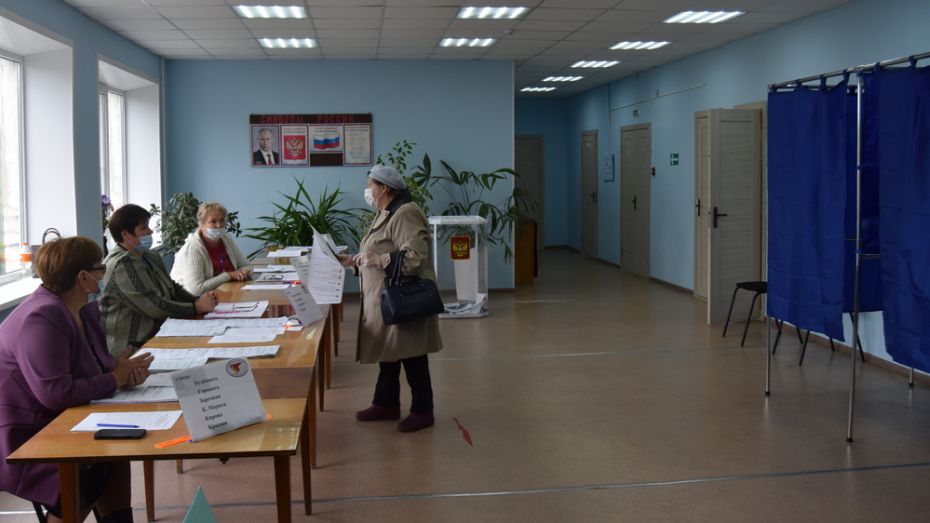 На избирательных участках в Поворинском районе за 2 дня выборов не выявили нарушений