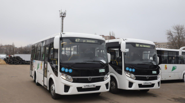 В Воронеже автобусы среднего класса заменили маленькие «Газели» на маршрутах №38 и №47