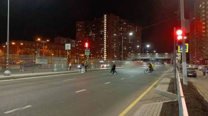 В Воронеже починили светофоры и освещение на улице Крынина