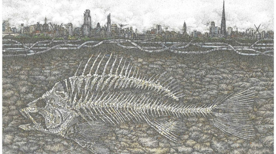 Художница Мила Сергеева покажет воронежцам нарисованные точками сердца и города 