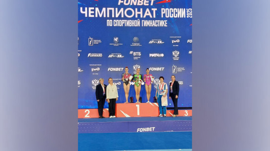 На чемпионате России воронежская гимнастка Ангелина Мельникова завоевала еще две медали