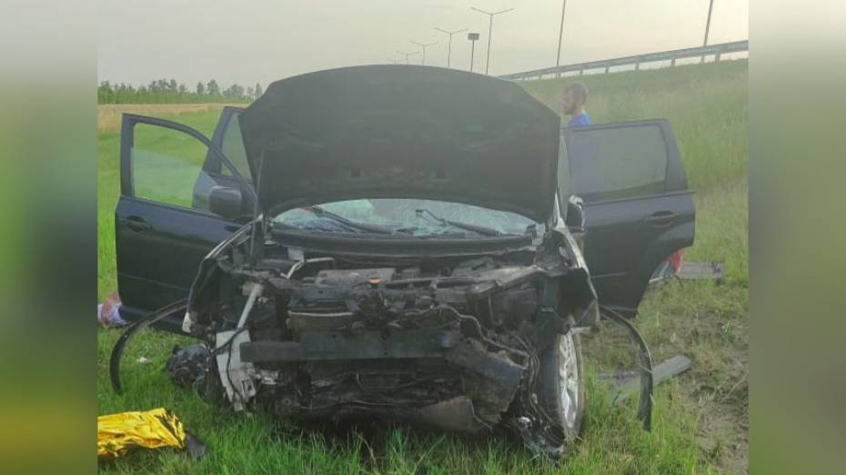 Nissan X-Trail разбился под Воронежем из-за уснувшего водителя: погибли две пенсионерки