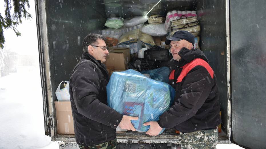 Благотворительный груз для жителей Украины отправили из Грибановки