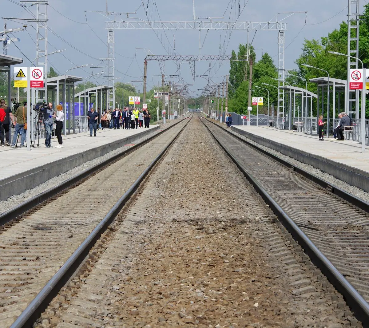 В Воронеже открыли новую ж/д остановку «Центральный парк»