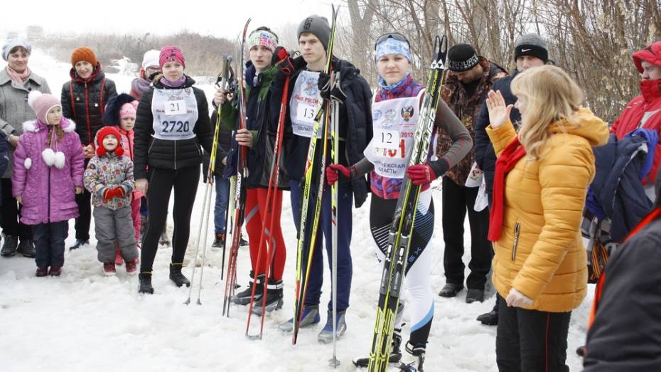 В Аннинском районе выбрали лучших лыжников
