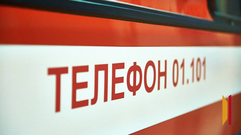 В Борисоглебске Воронежской области при пожаре в двухэтажке пострадала 77-летняя женщина