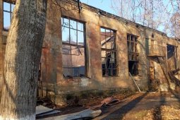 Дом культуры сгорел в богучарском селе Филоново