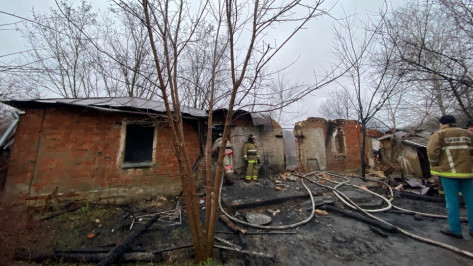 Под Воронежем в сгоревшем доме обнаружили труп 38-летнего мужчины