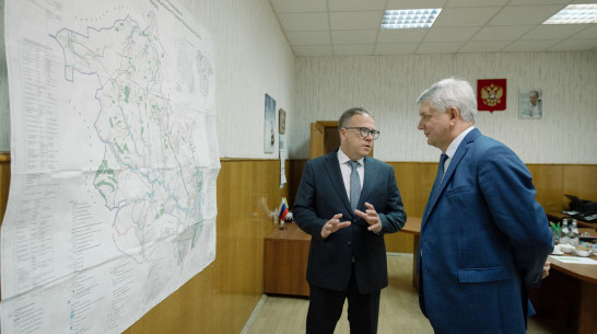 Воронежский губернатор позитивно оценил динамику социально-экономического развития Семилукского района