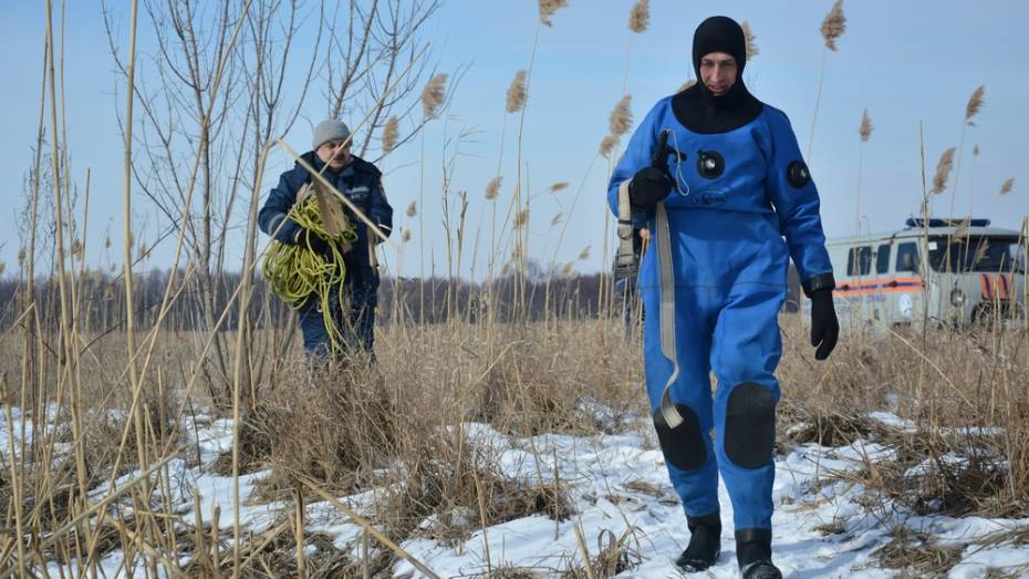 Поиски провалившегося под лед ребенка возобновят в Воронежской области после потепления