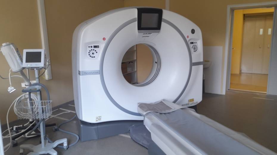 В Острогожскую больницу поступил компьютерный томограф за 66 млн рублей
