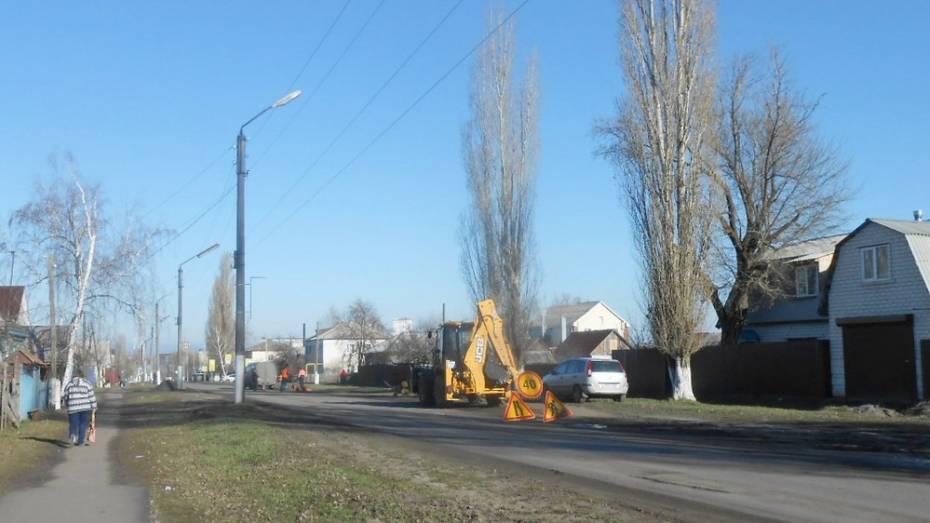 В Таловой отремонтируют 11 улиц к концу апреля 