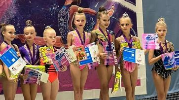 Грибановские гимнастки завоевали 7 золотых медалей на турнире в Волгоградской области