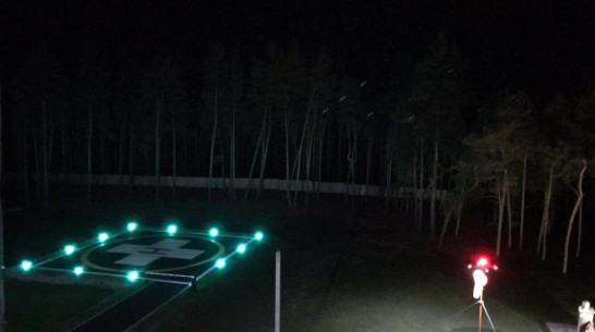 Две районные больницы в Воронежской области получили вертолетные площадки