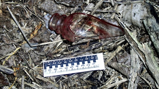 В Воронежской области подросток изрезал себя осколком бутылки