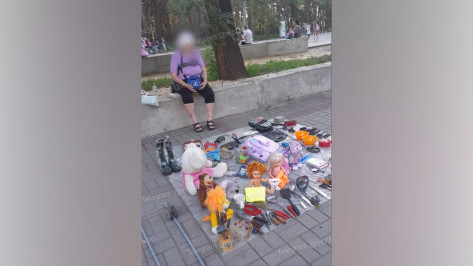 Воронежцев возмутил стихийно образовавшийся рынок в парке «Танаис»