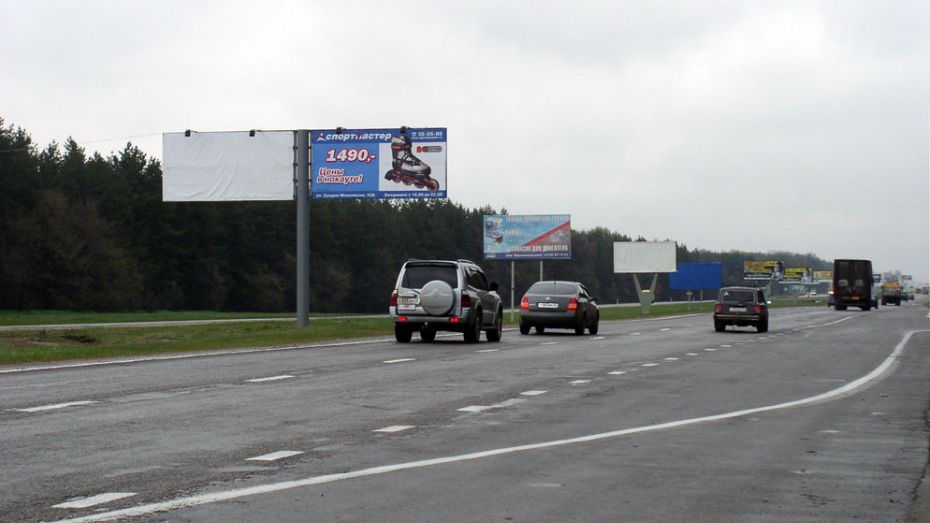 Рекламные щиты на въезде в Воронеж демонтируют    