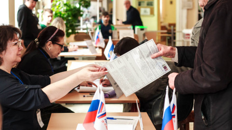 В первый день голосования на выборах Президента РФ в Воронежской области явка превысила 20 процентов