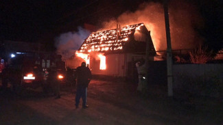При пожаре в Воронежской области погиб 66-летний хозяин дома