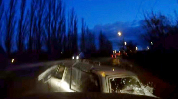 В сети появилось видео ДТП с тремя машинами в Воронеже