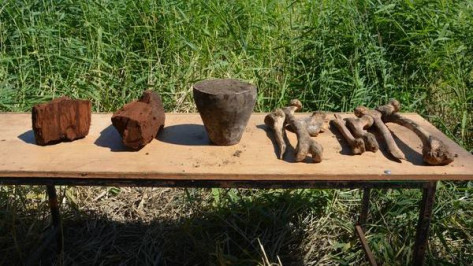 В Поворинском районе раскопали два кургана бронзового века