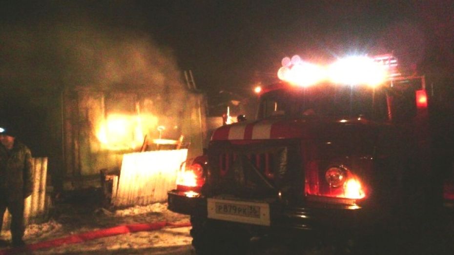 В Воронежской области при пожаре погиб 54-летний мужчина