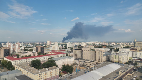 Санврачи рассказали о качестве воздуха после пожара на нефтебазе в Воронеже