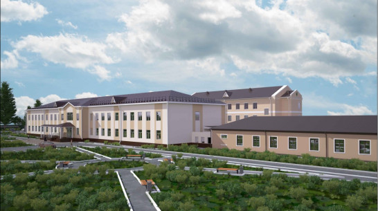 Новую поликлинику в Панино Воронежской области планируют ввести в эксплуатацию во 2-м квартале 2026 года