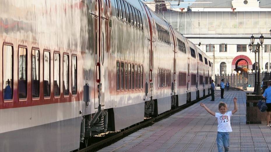 Туристы назвали двухэтажный поезд «Москва – Воронеж» лучшим в России