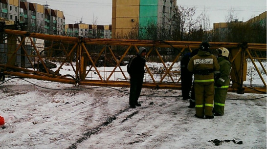  Под Воронежем при обрушении крана погибла женщина 