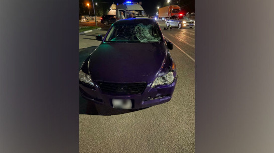 В Воронеже автомобилист насмерть сбил человека на пешеходном переходе