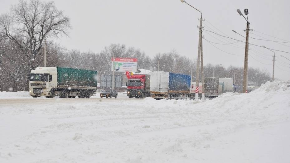 Спасатели назвали 8 опасных участков трасс в Воронежской области