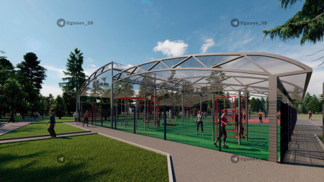 Воронежский губернатор показал, как будет выглядеть благоустроенный парк «Олимпик»