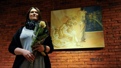 Московская художница привезла в Воронеж «пойманное волшебство»