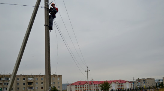 В подгоренском селе Белогорье сделают уличное освещение