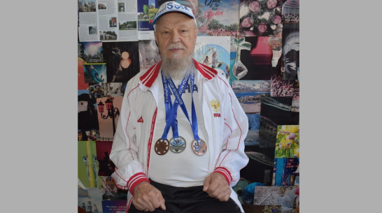 Аннинский 85-летний легкоатлет взял 3 медали Открытого чемпионата Республики Беларусь