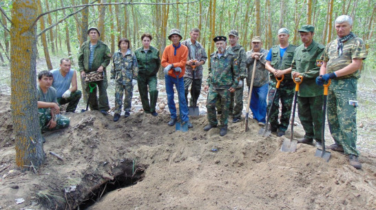 В Воронежской области поисковики нашли итальянский блиндаж с останками 74 советских солдат