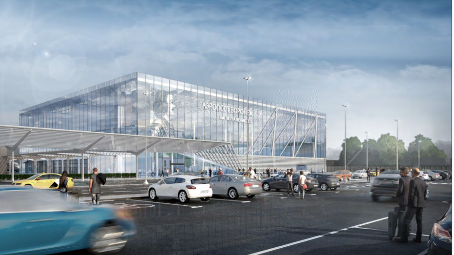 В Воронеже представили концепт нового терминала аэропорта
