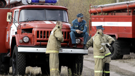 Воронежские пожарные получат 43 млн рублей на новую технику