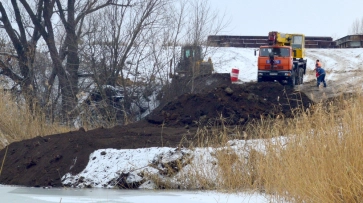 В Воронежской области над рекой Савала после обрушения моста построят временную переправу