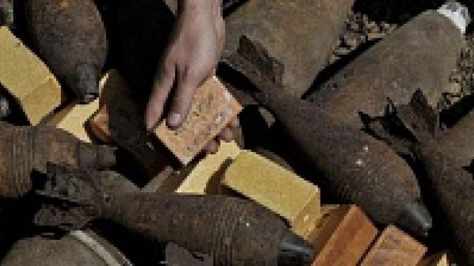 В Кантемировке в ходе земляных работ были обнаружены минометные мины