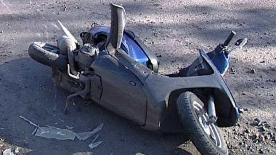 За месяц в Богучарском районе произошло пять аварий с участием скутеров